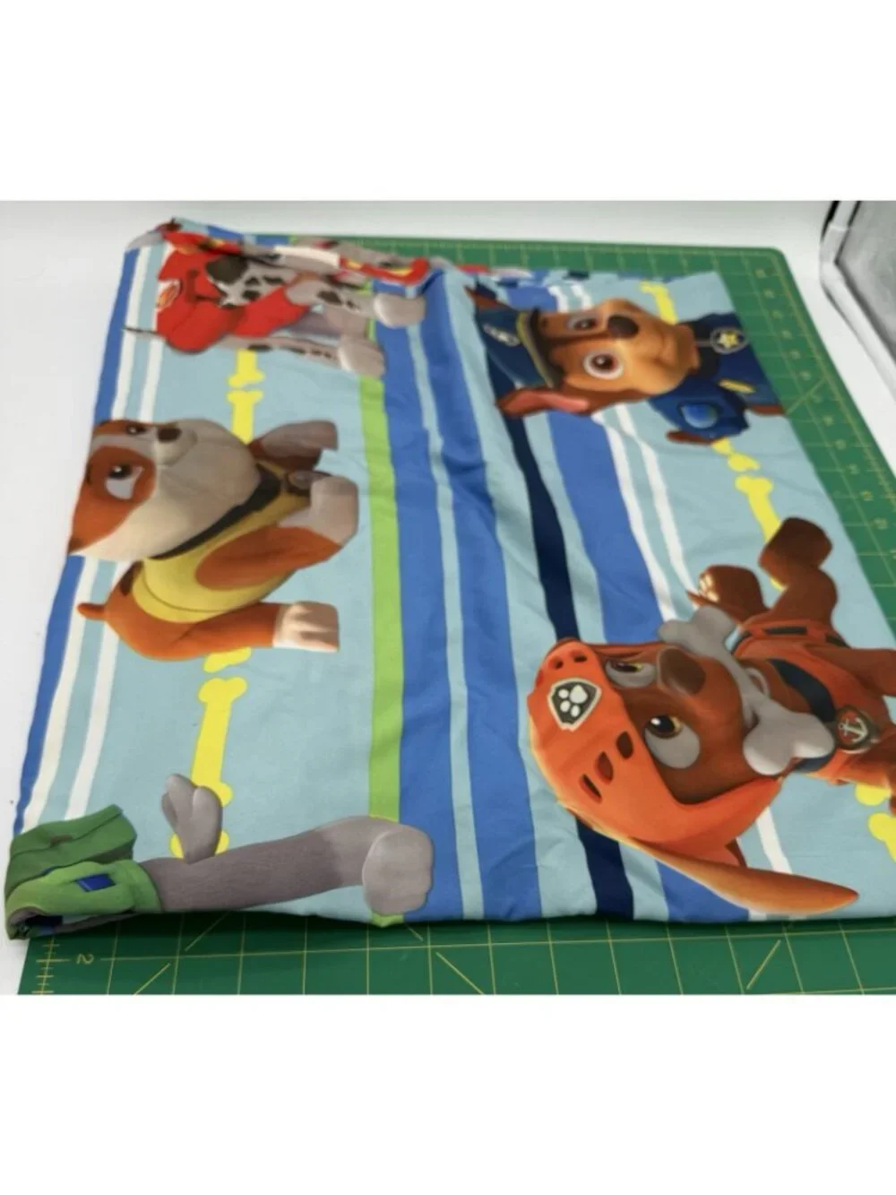Paw Patrol Full Sheet Set 4 Piece Fitted & Flat Sheet 2 Pillowcases Excellent